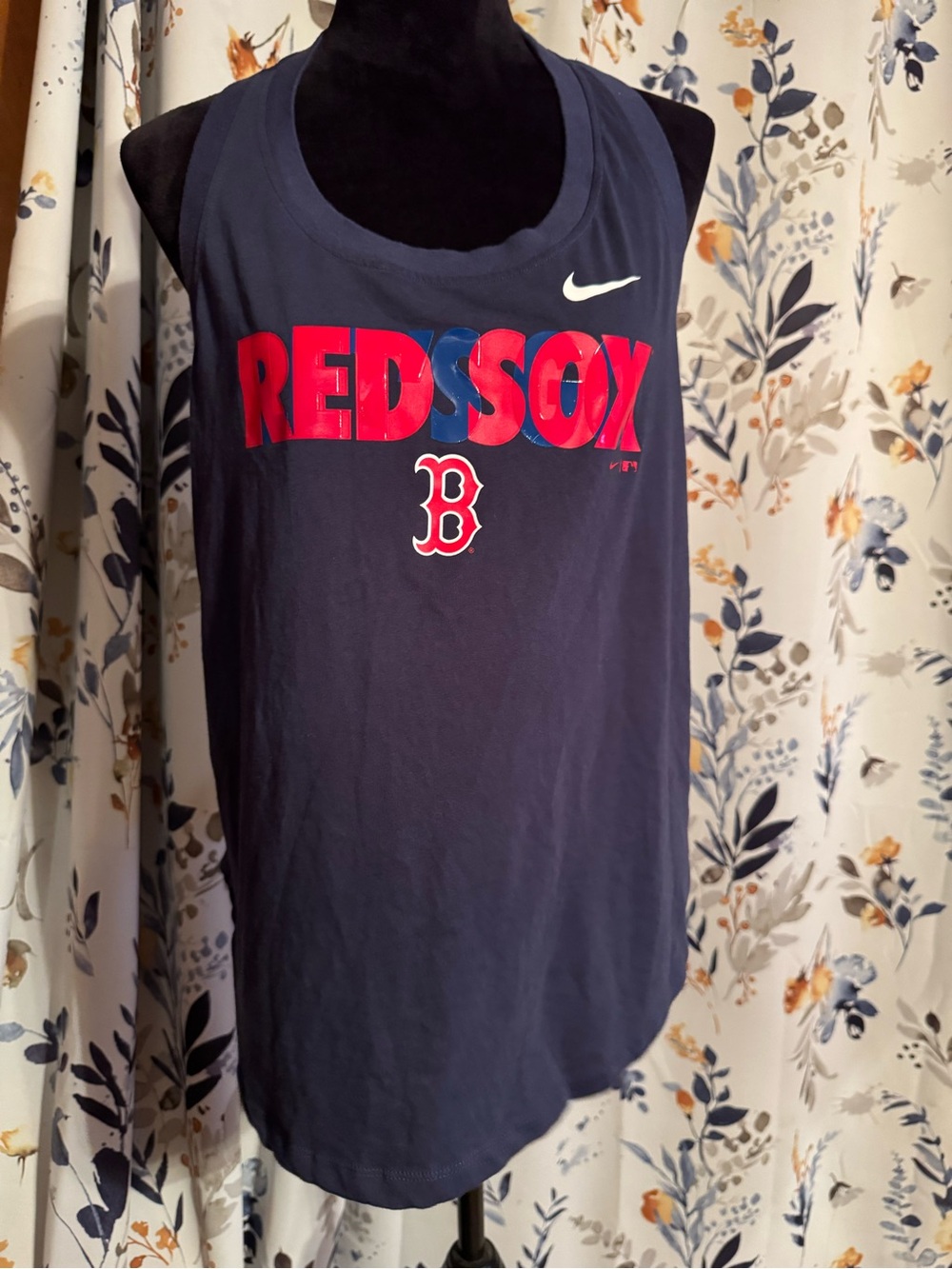 Nike Boston Red Sox Navy Tank Top Size XL C3